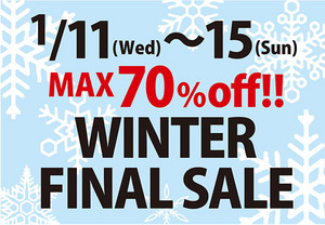 WINTER FINAL SALE